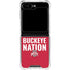 Ohio State University The Ohio State Buckeyes Galaxy Z Flip6 Clear Case